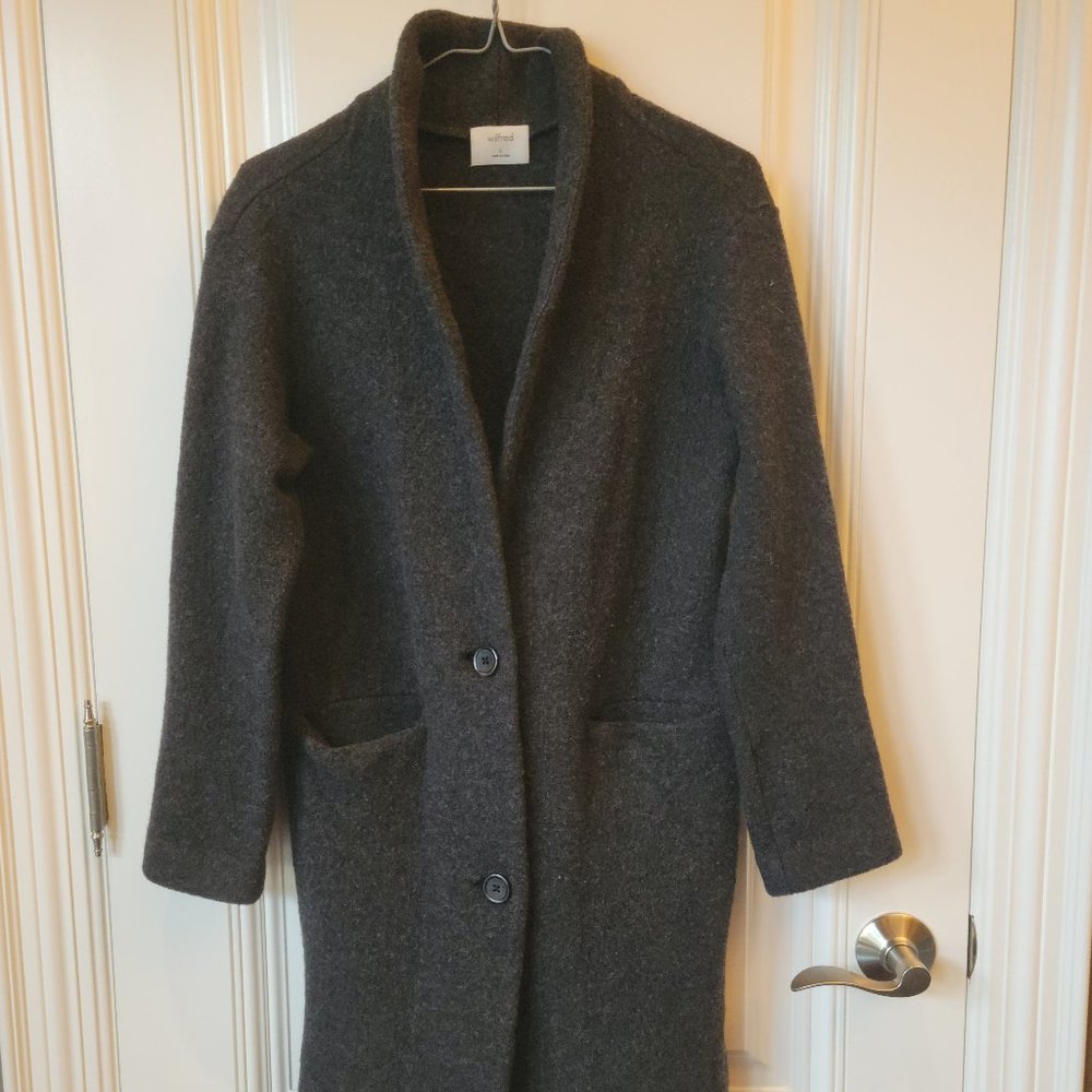 Aritzia Wilfred 100% Merino Wool Cardigan